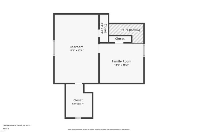 16876 Harlow Street, Detroit, MI 48235