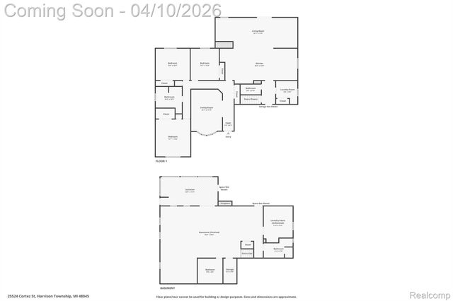 25524 Cortez Street, Harrison Charter Township, MI 48045