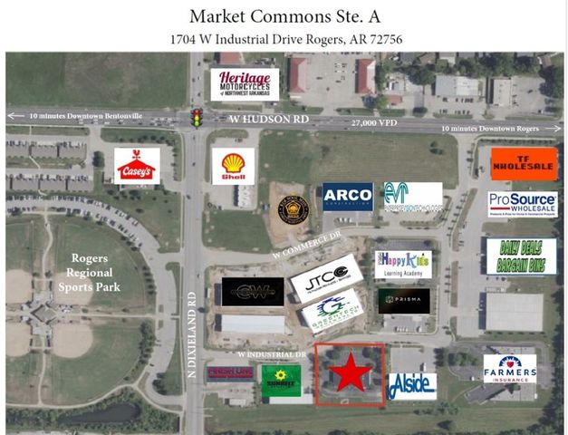 1704 W Industrial Drive Suite A, Rogers, AR 72756