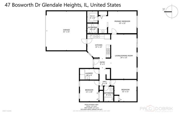 47 Bosworth Drive, Glendale Heights, IL 60139