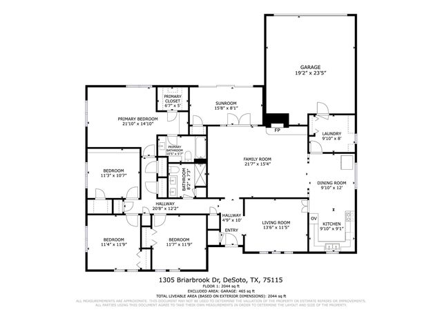 1305 Briarbrook Drive, Desoto, TX 75115