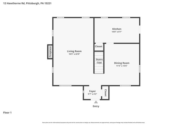 12 Hawthorne Road, Forest Hills Boro, PA 15221