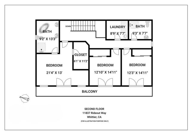 11837 Rideout, Whittier, CA 90601