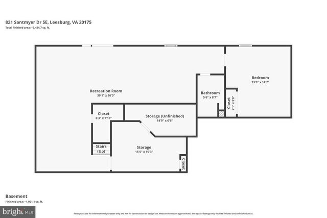 821 SANTMYER DR SE, Leesburg, VA 20175
