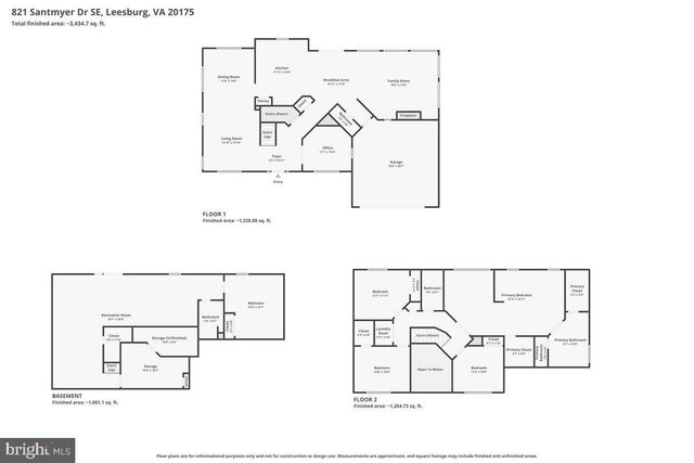 821 SANTMYER DR SE, Leesburg, VA 20175