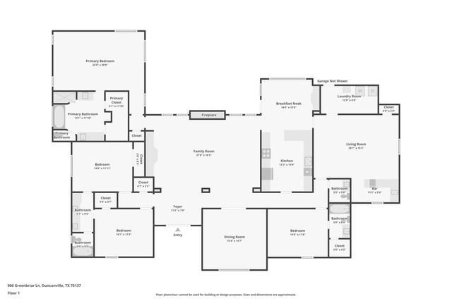 906 Greenbriar Lane, Duncanville, TX 75137