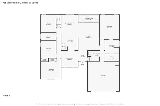 735 Viburnum Court SW, Aiken, SC 29803