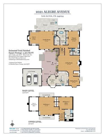 1021 Alegre Avenue, Los Altos, CA 94024