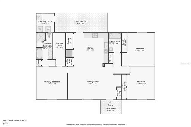 985 10TH AVENUE, Deland, FL 32724