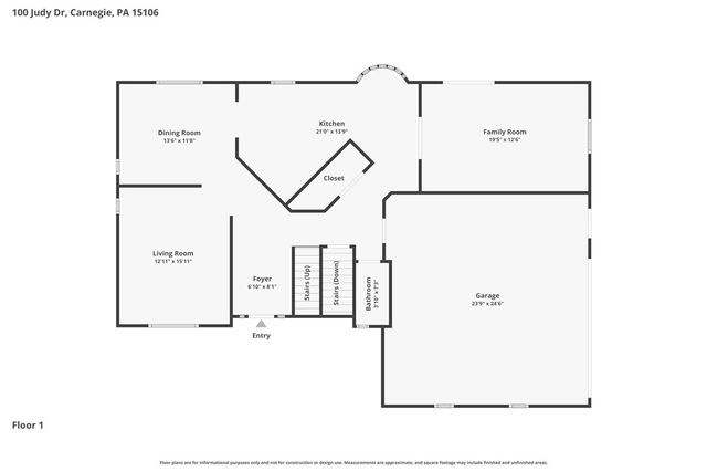 100 Judy Dr, Collier Twp, PA 15106