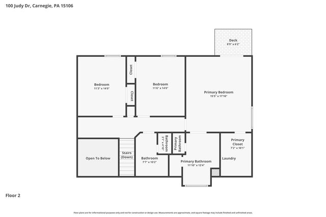 100 Judy Dr, Collier Twp, PA 15106