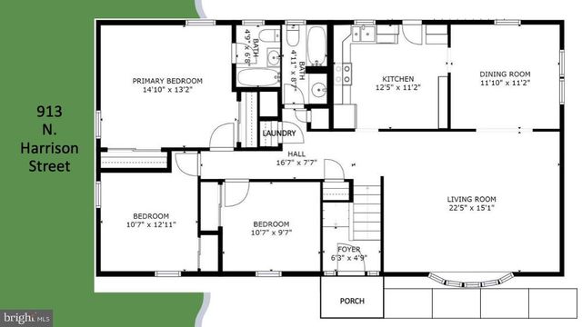 913 N HARRISON ST, Arlington, VA 22205