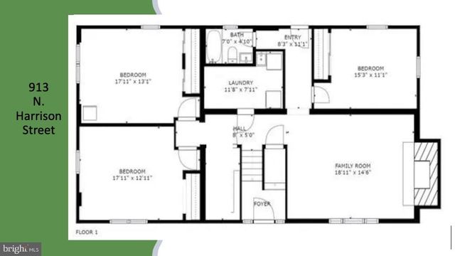 913 N HARRISON ST, Arlington, VA 22205