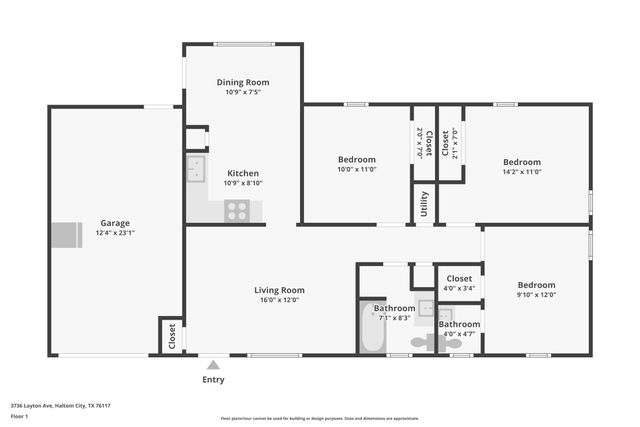 3736 Layton Avenue, Haltom City, TX 76117