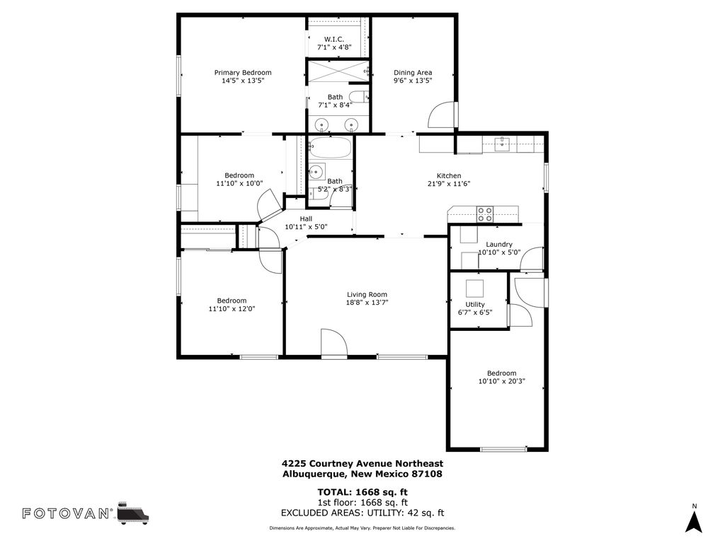 Image 33 of property listing at 4225 Courtney Avenue NE, Albuquerque, NM 87108
