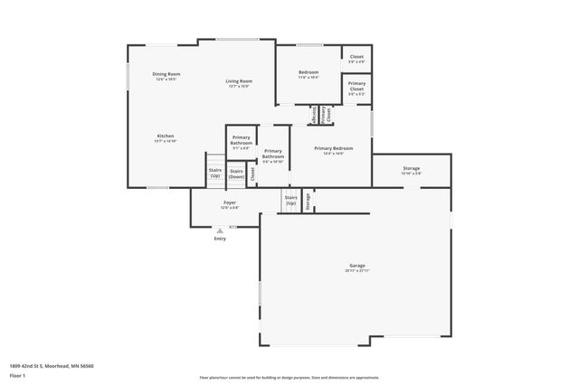 1809 42nd Street S, Moorhead, MN 56560