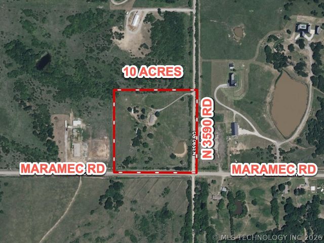 53390 N 35800 Road, Maramec Twp, OK 74045