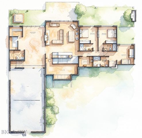 329 Mountain Valley Trail, Big Sky, MT 59716