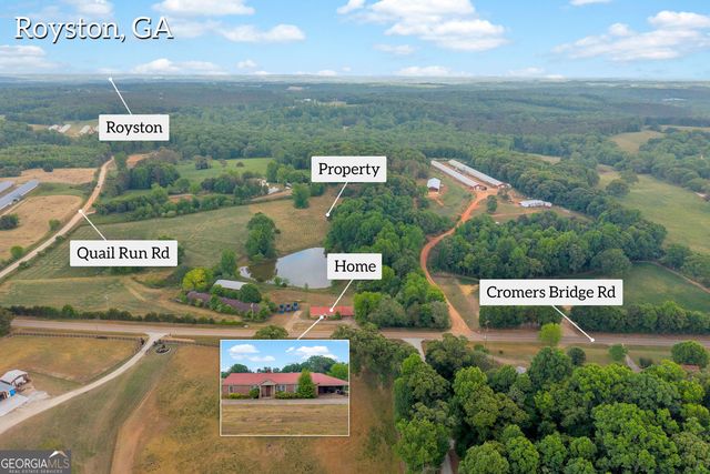 740 Cromers Bridge Road, Royston, GA 30662