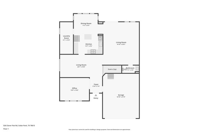 526 Clover Flat RD, Cedar Park, TX 78613