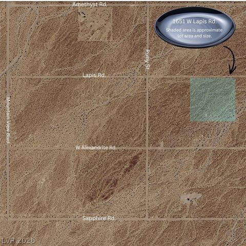 1651 West Lapis Road, Pahrump, NV 89020