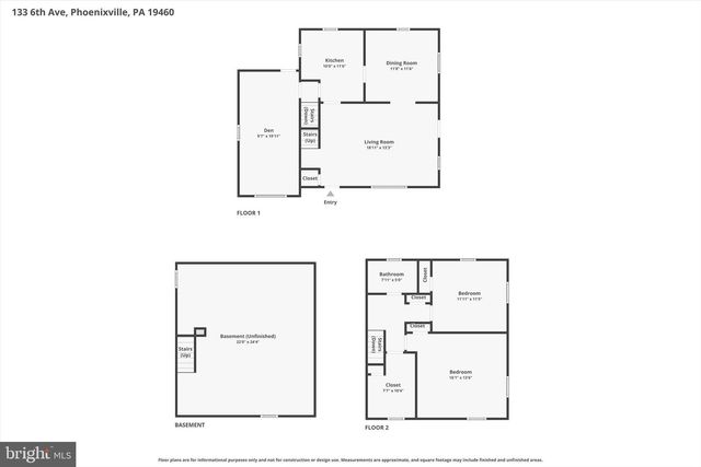 133 6TH AVE, Phoenixville, PA 19460