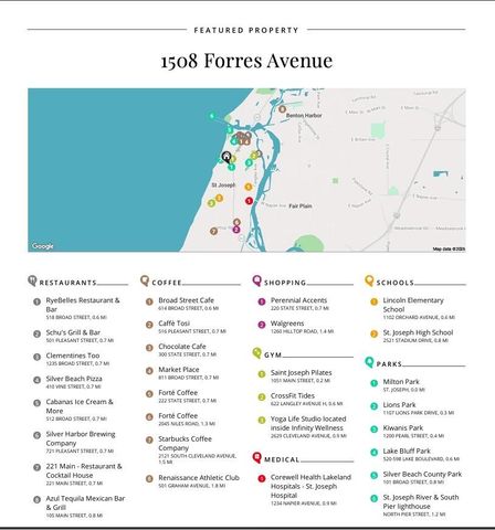 1508 Forres Avenue, Saint Joseph, MI 49085