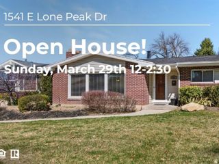1541 E LONE PEAK DR, Holladay, UT 84117