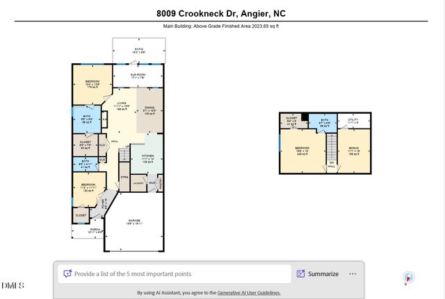 8009 Crookneck Drive, Angier, NC 27501