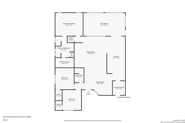 6739 TEZEL BND, San Antonio, TX 78250