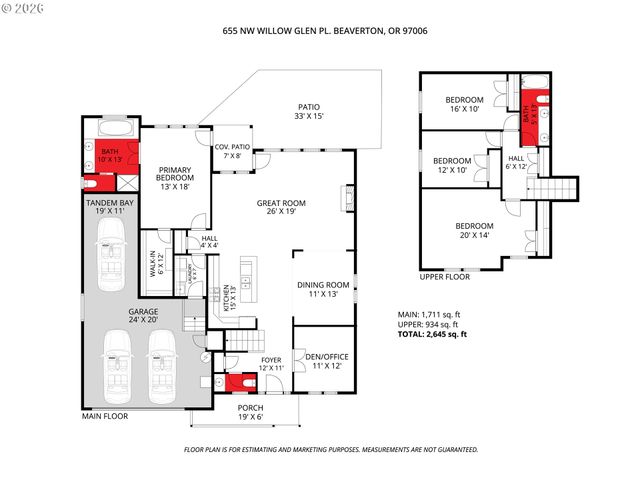 655 Nw WILLOW GLEN Pl, Beaverton, OR 97006