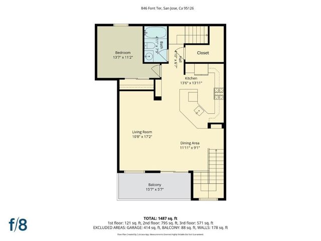 846 Font Terrace, San Jose, CA 95126