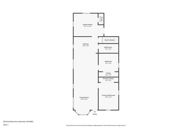 333 GRANDVIEW AVENUE, Menasha, WI 54952