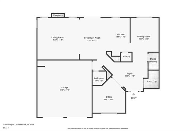 120 Bevington Lane, Woodstock, GA 30188