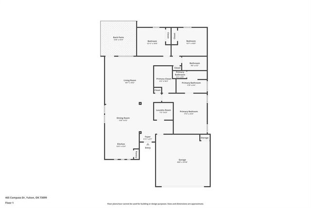 465 Compass Drive, Yukon, OK 73099