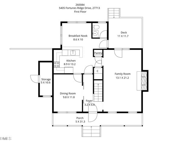 5405 Fortunes Ridge Drive, Durham, NC 27713