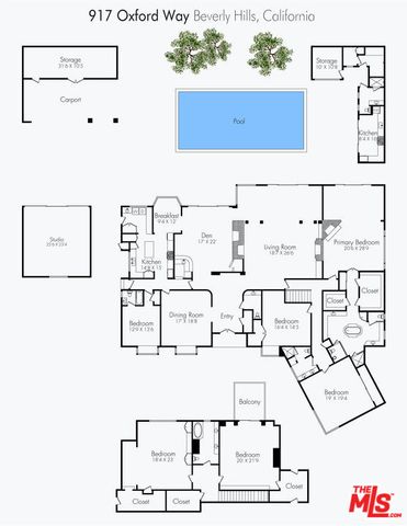 917 Oxford Way, Beverly Hills, CA 90210