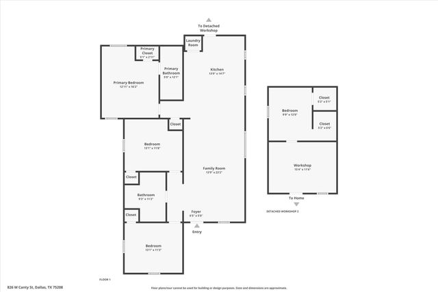 826 W Canty Street, Dallas, TX 75208