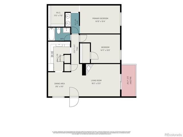 6455 E Bates Avenue 3-303, Denver, CO 80222
