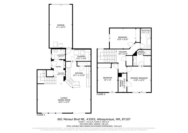 601 Menaul Boulevard NE UNIT 3203, Albuquerque, NM 87107