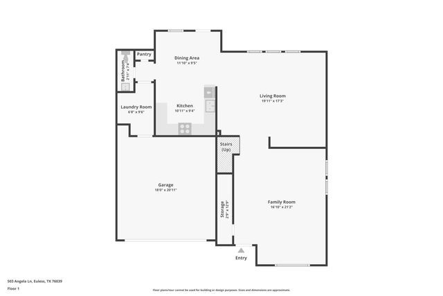 503 Angela Lane, Euless, TX 76039