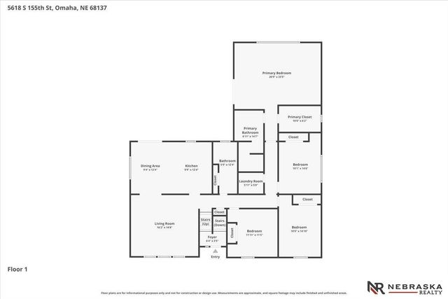 5618 S 155 Street, Omaha, NE 68137