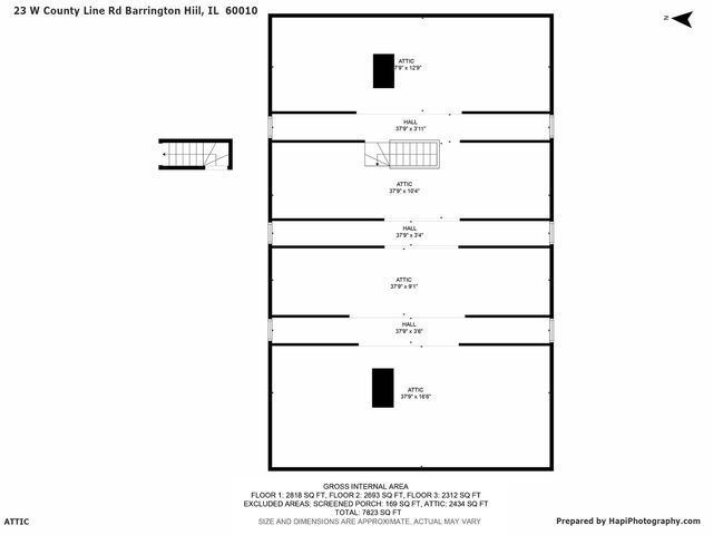 23 W County Line Road, Barrington Hills, IL 60010