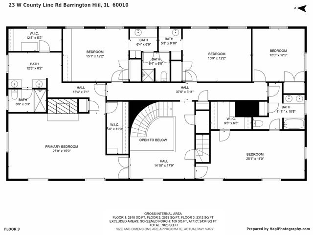 23 W County Line Road, Barrington Hills, IL 60010