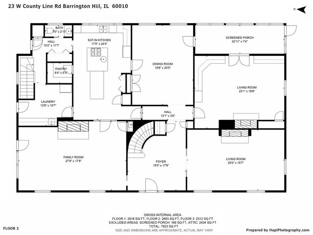 23 W County Line Road, Barrington Hills, IL 60010