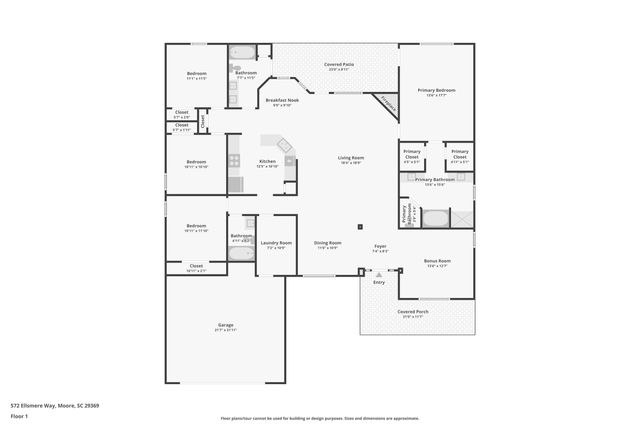 572 Ellsmere Way, Moore, SC 29369