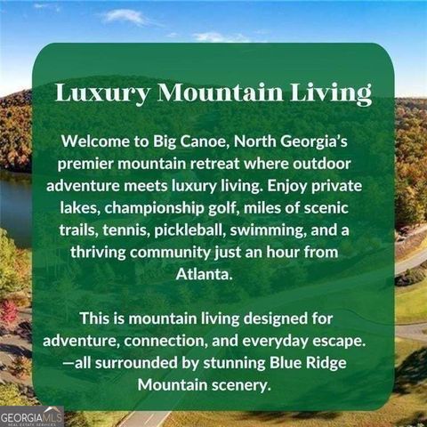 205 Muirfield Way, Big Canoe, GA 30143