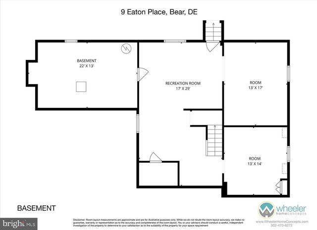 9 EATON PL, Bear, DE 19701