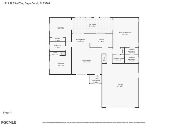 1315 SE 33rd TER, Cape Coral, FL 33904