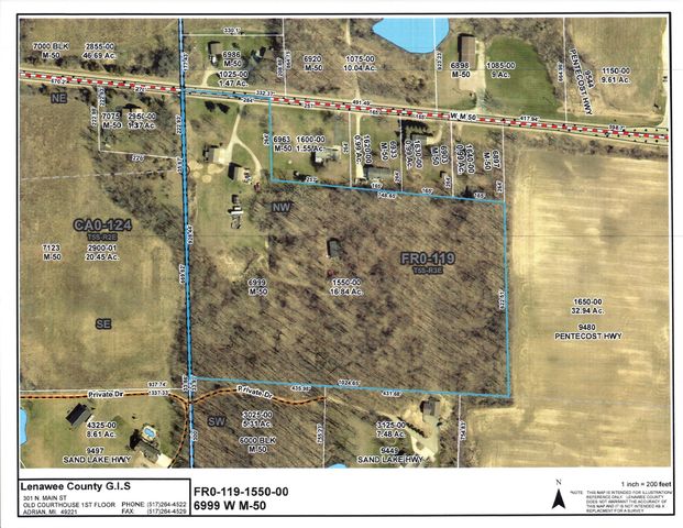 6999 M 50, Franklin Twp, MI 49265